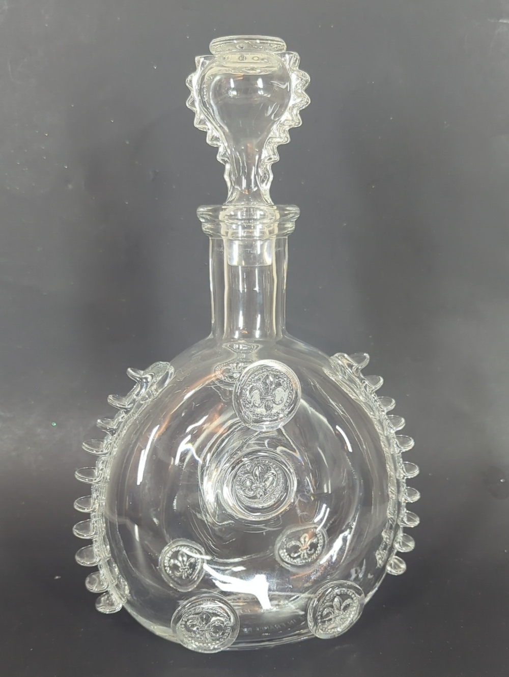 Authentic Baccarat Crystal Louis XIII Cognac Decanter Set Match #417